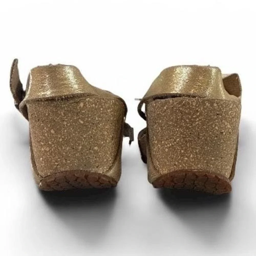 Mephisto Wedge Sandals Size 39 - Picture 2 of 7